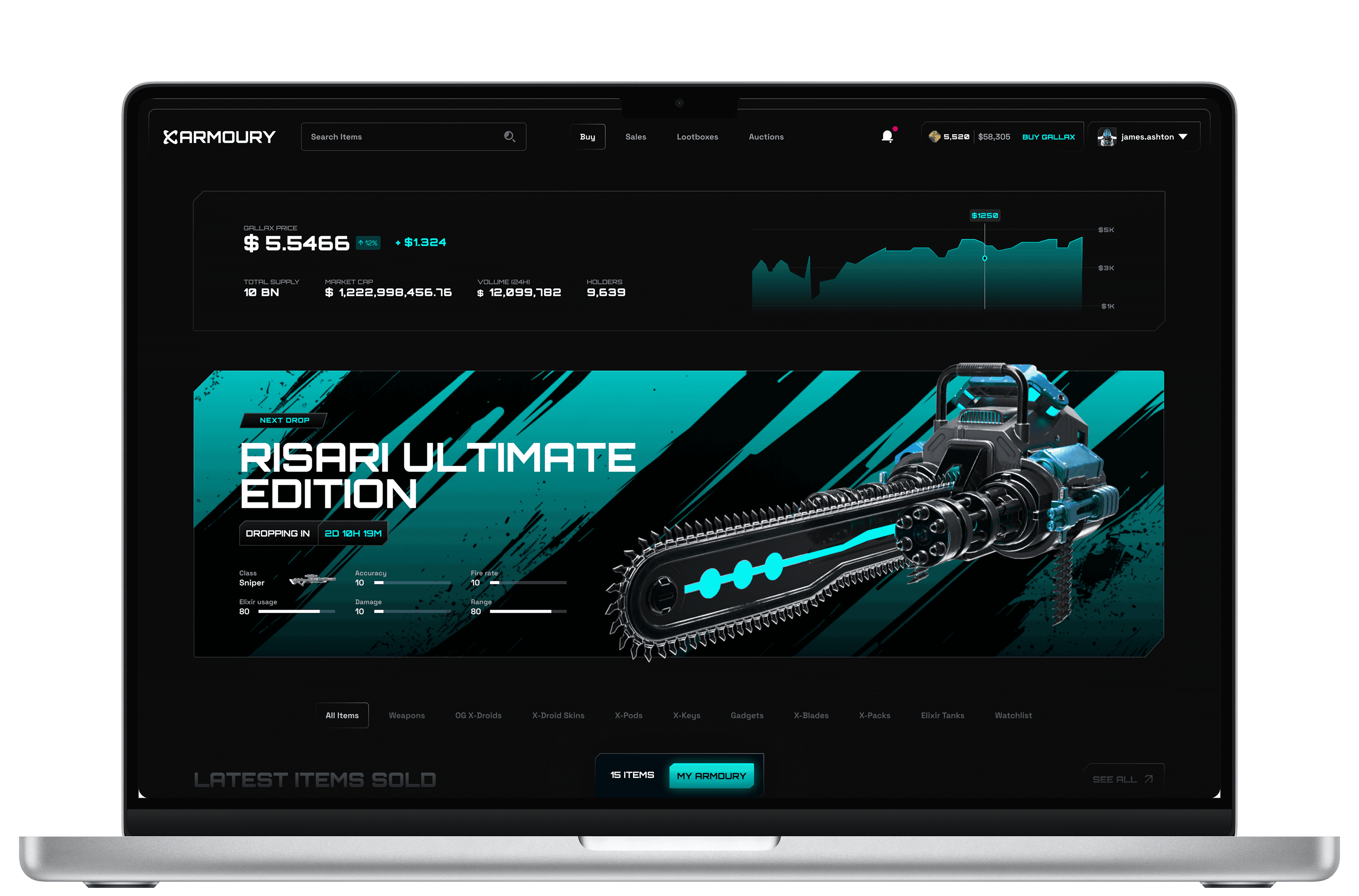 Approved X-Armoury visual used by Gallaxia Gaming